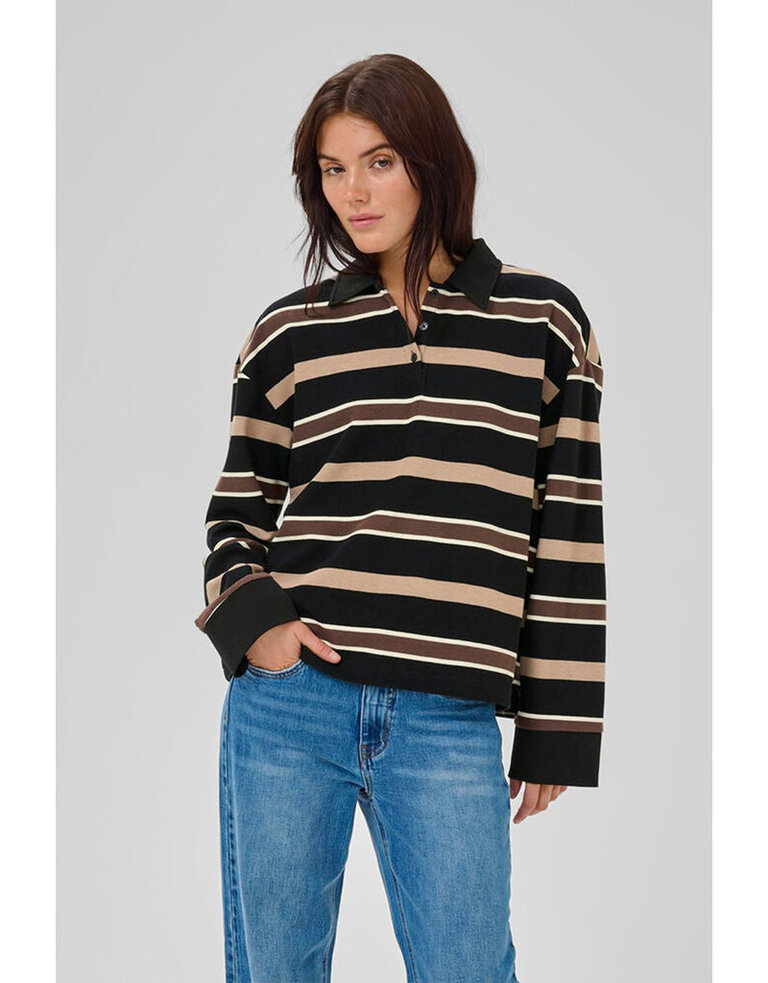 My Essential Wardrobe Salina Polo Blouse