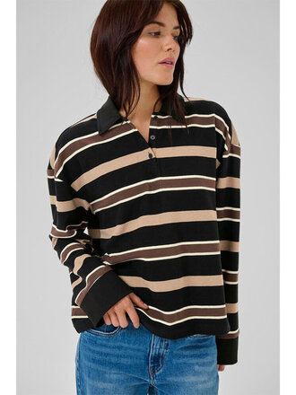 My Essential Wardrobe Salina Polo Blouse