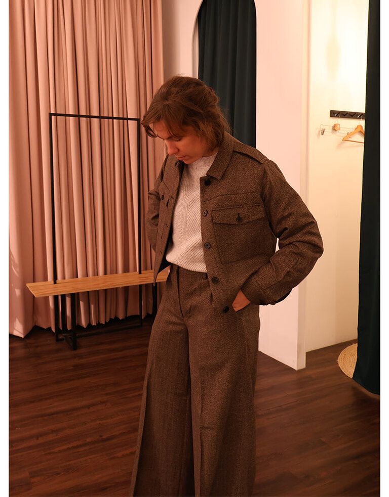 Ivy Tilda Utillity Cropped Coat