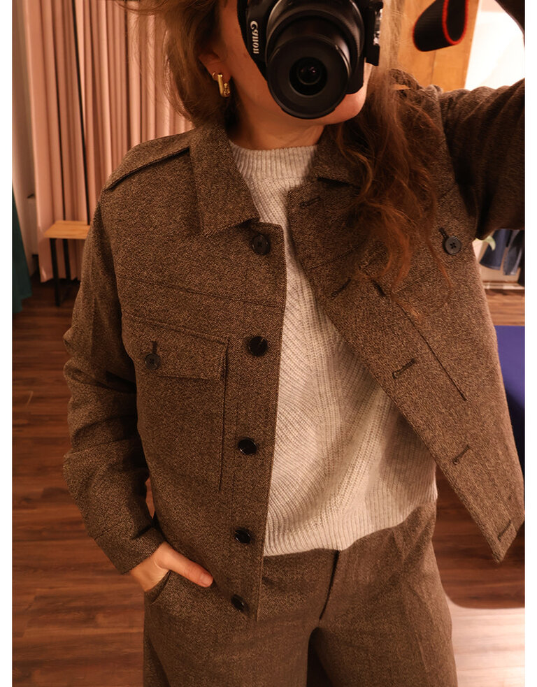 Ivy Tilda Utillity Cropped Coat