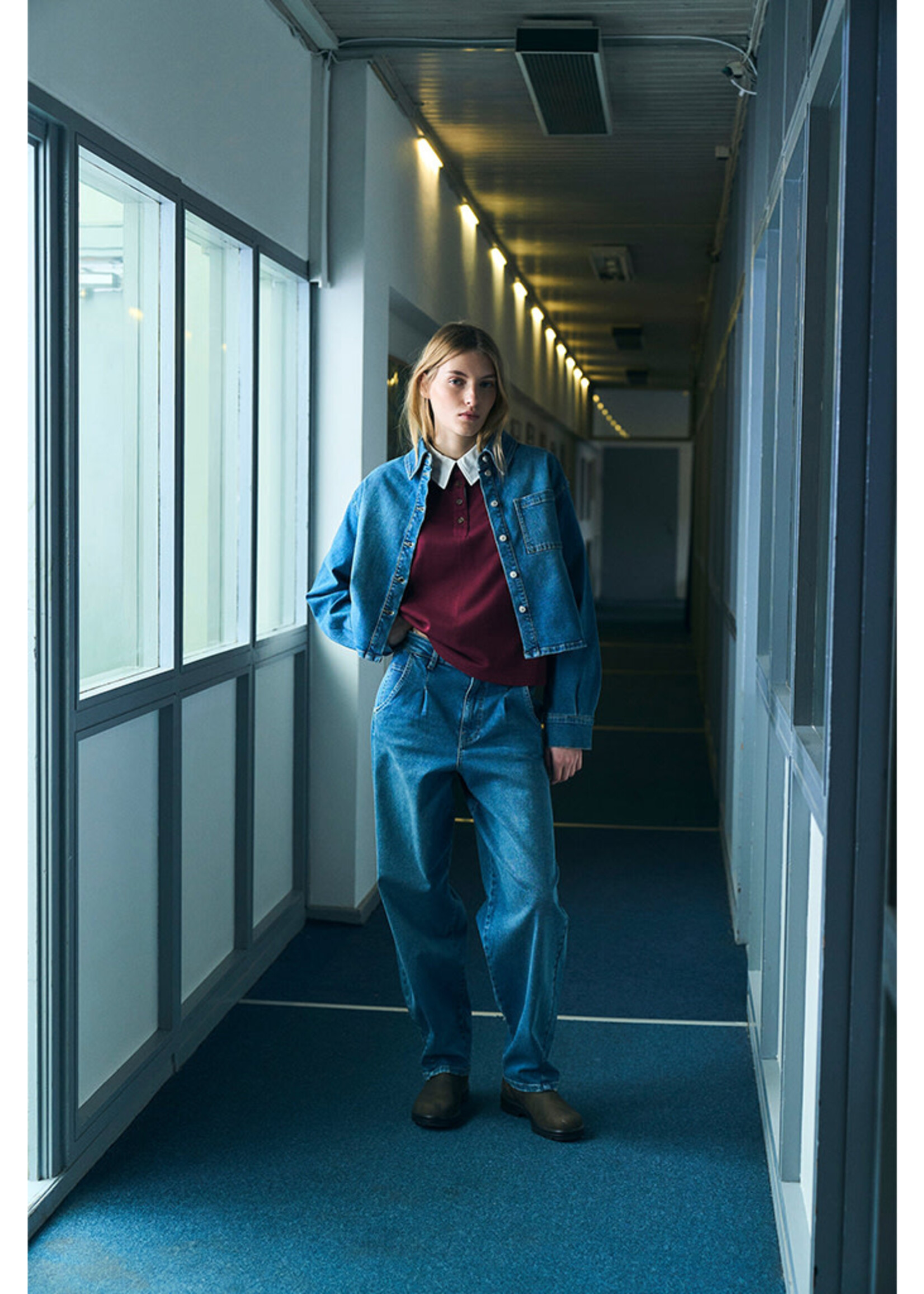 Ivy Heaven Cropped Jeans Wash Tribeca