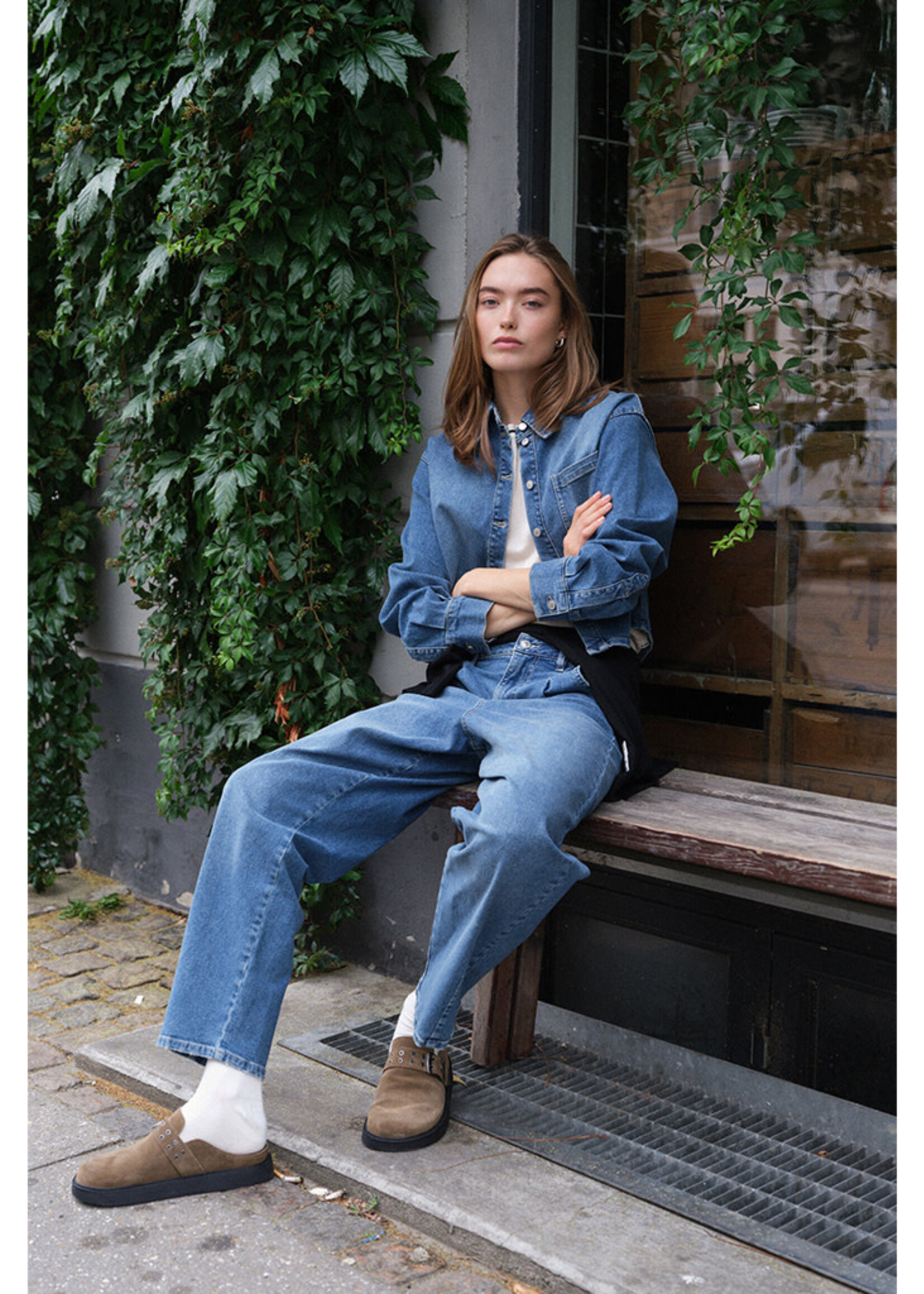 Ivy Heaven Cropped Jeans Wash Tribeca