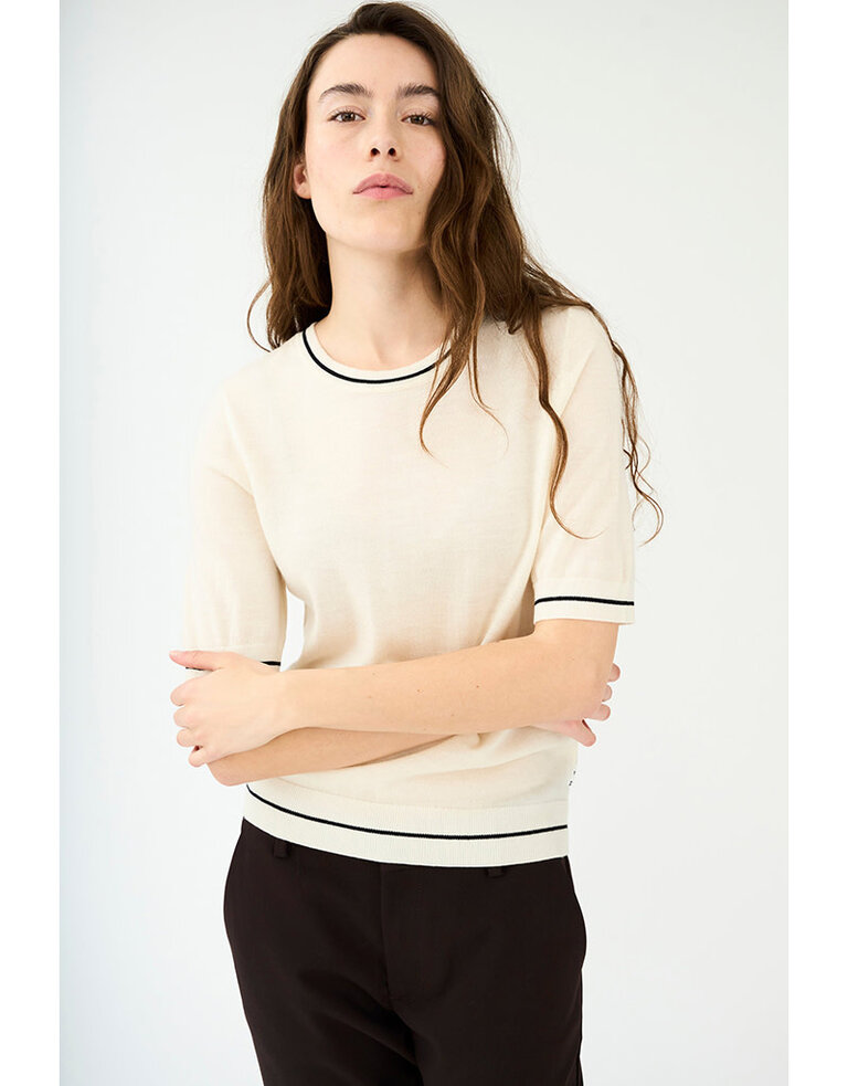 Ivy Essex Contrast SS O neck