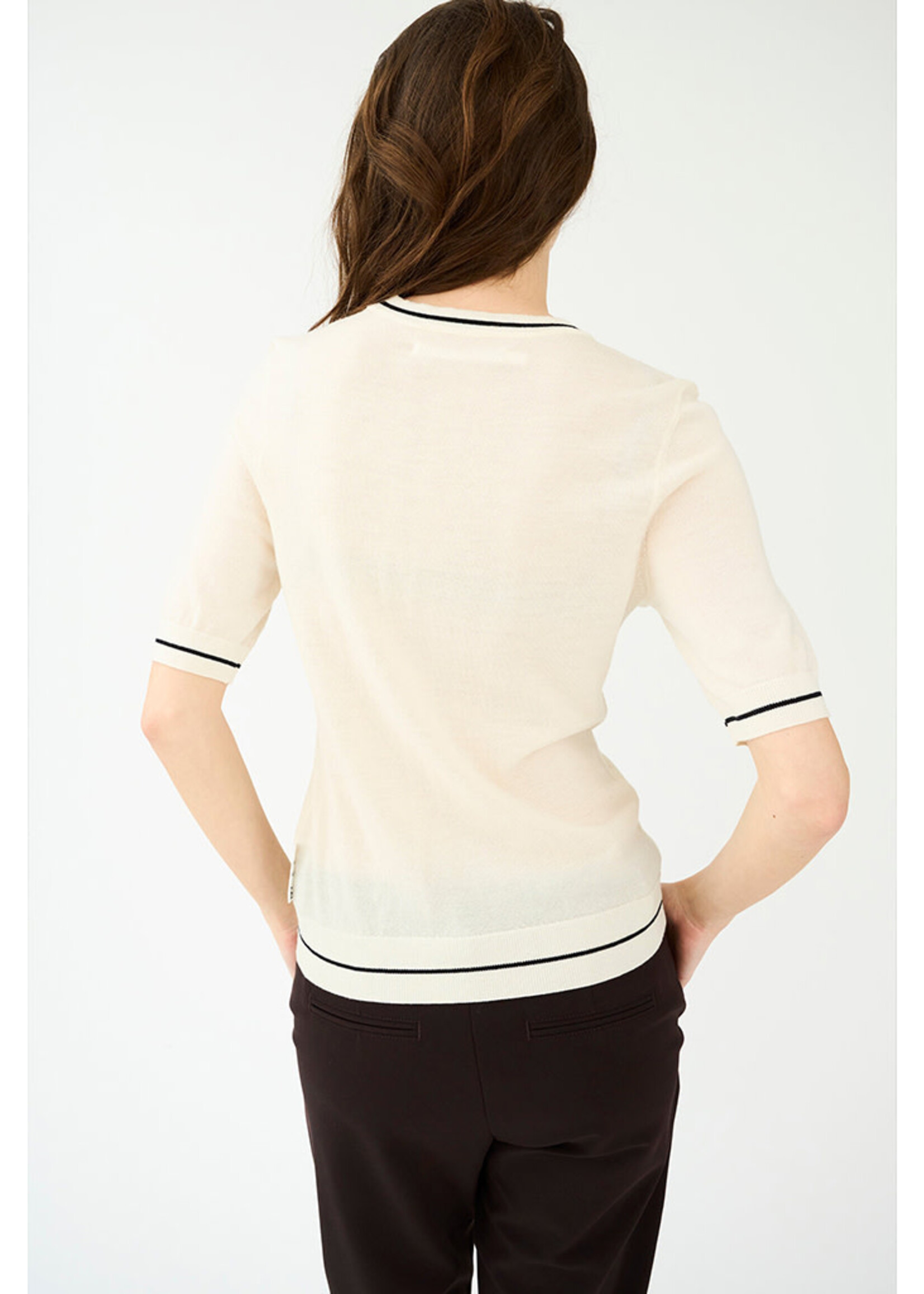 Ivy Essex Contrast SS O neck