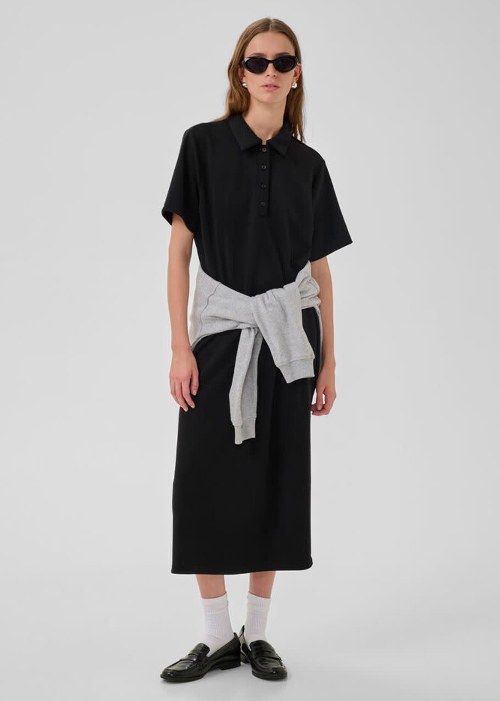 My Essential Wardrobe Helle Polo Long dress