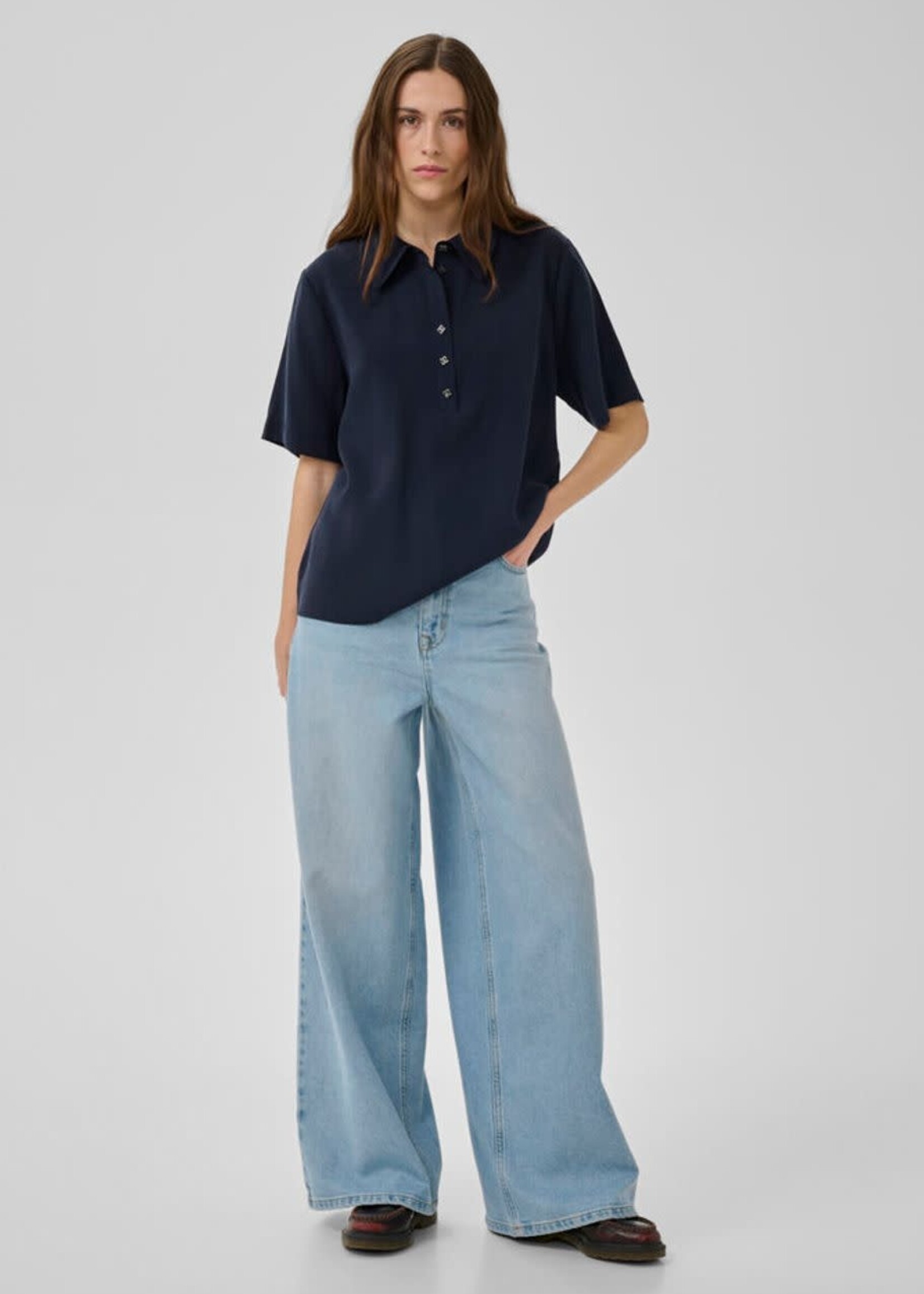 My Essential Wardrobe Mindy Polo Tee