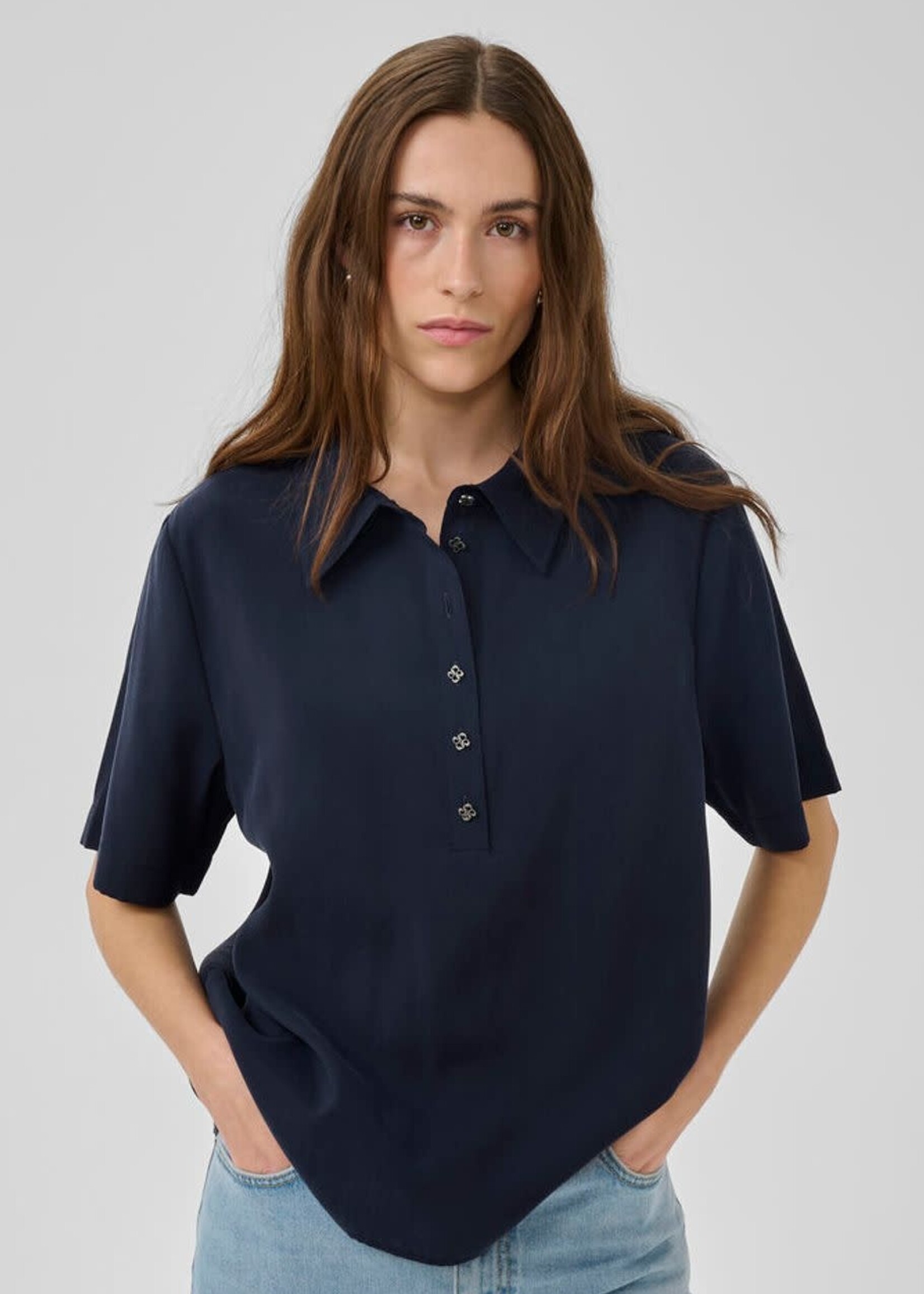 My Essential Wardrobe Mindy Polo Tee