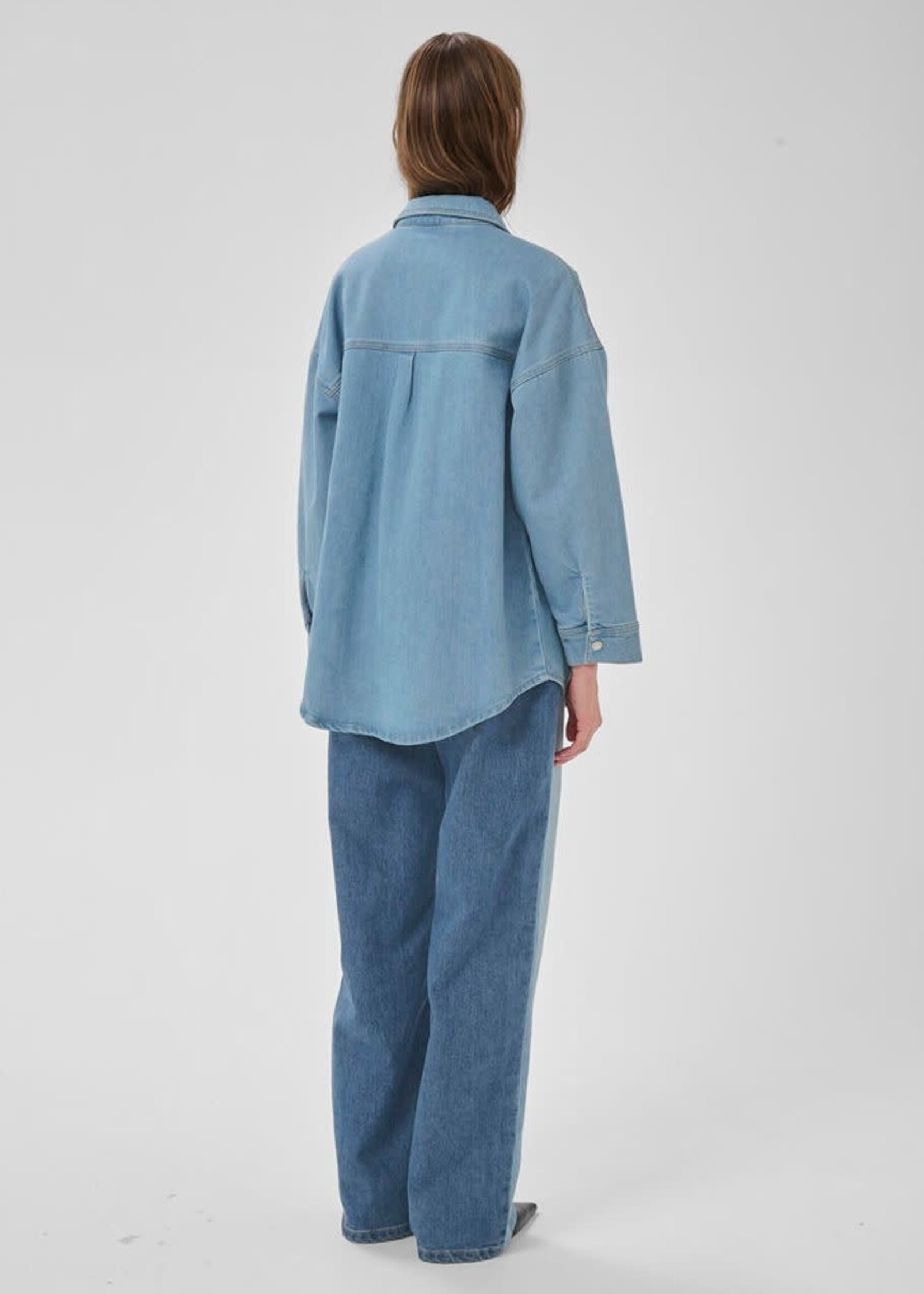 My Essential Wardrobe Mazie 139 Boxy Mix Shirt