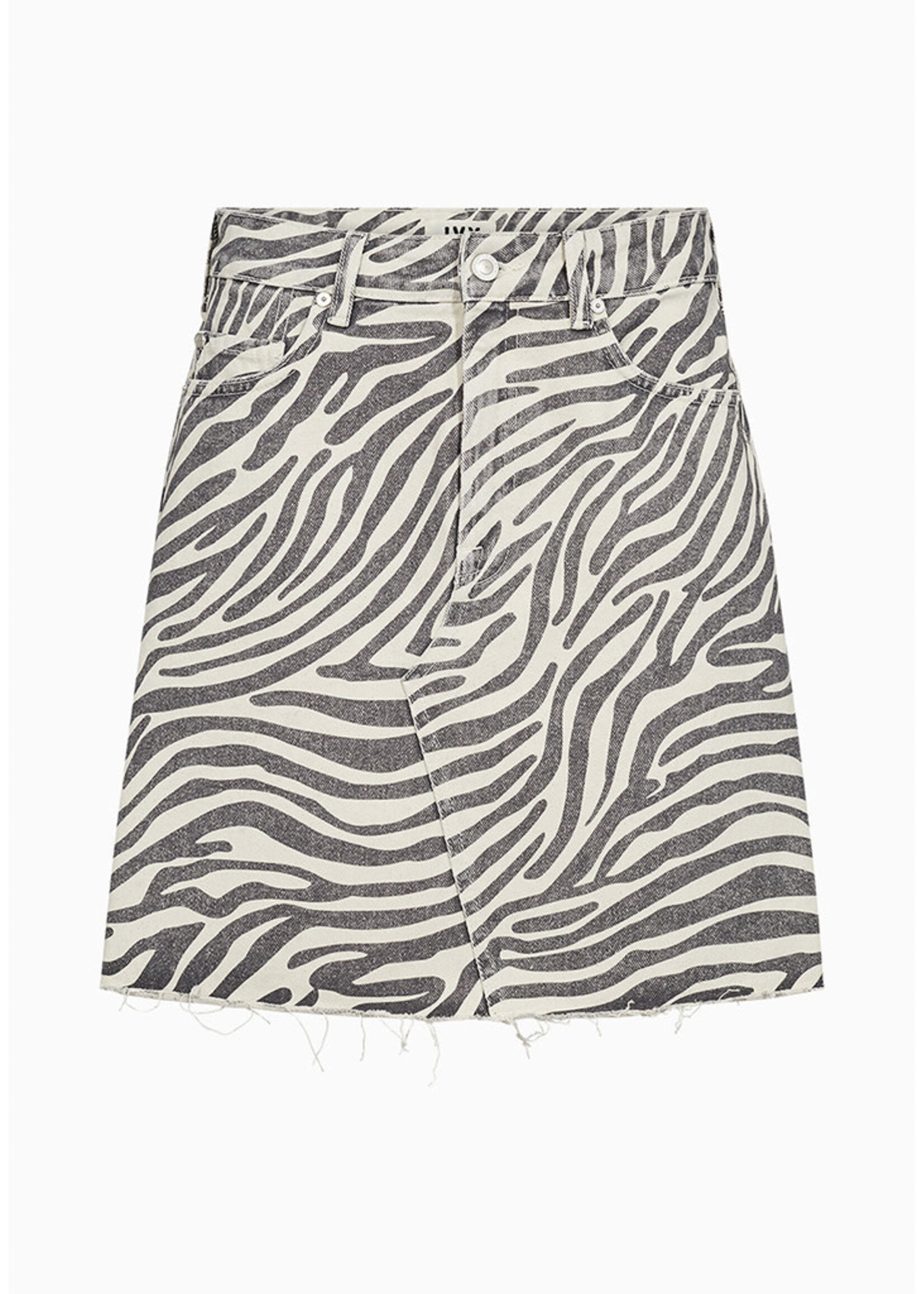 Ivy Angie Skirt Faded Zebra