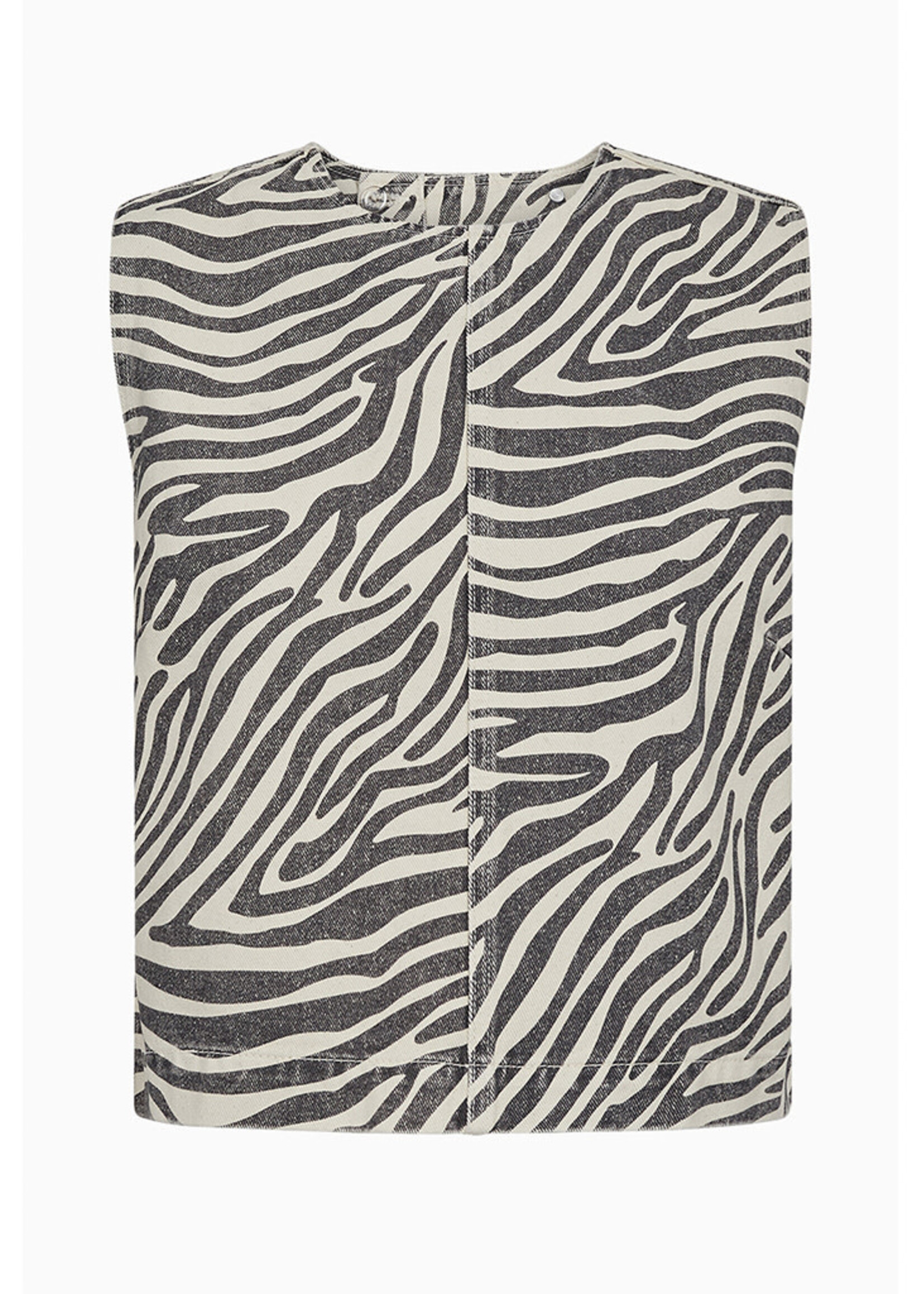 Ivy Heaven Cross Black Faded Zebra