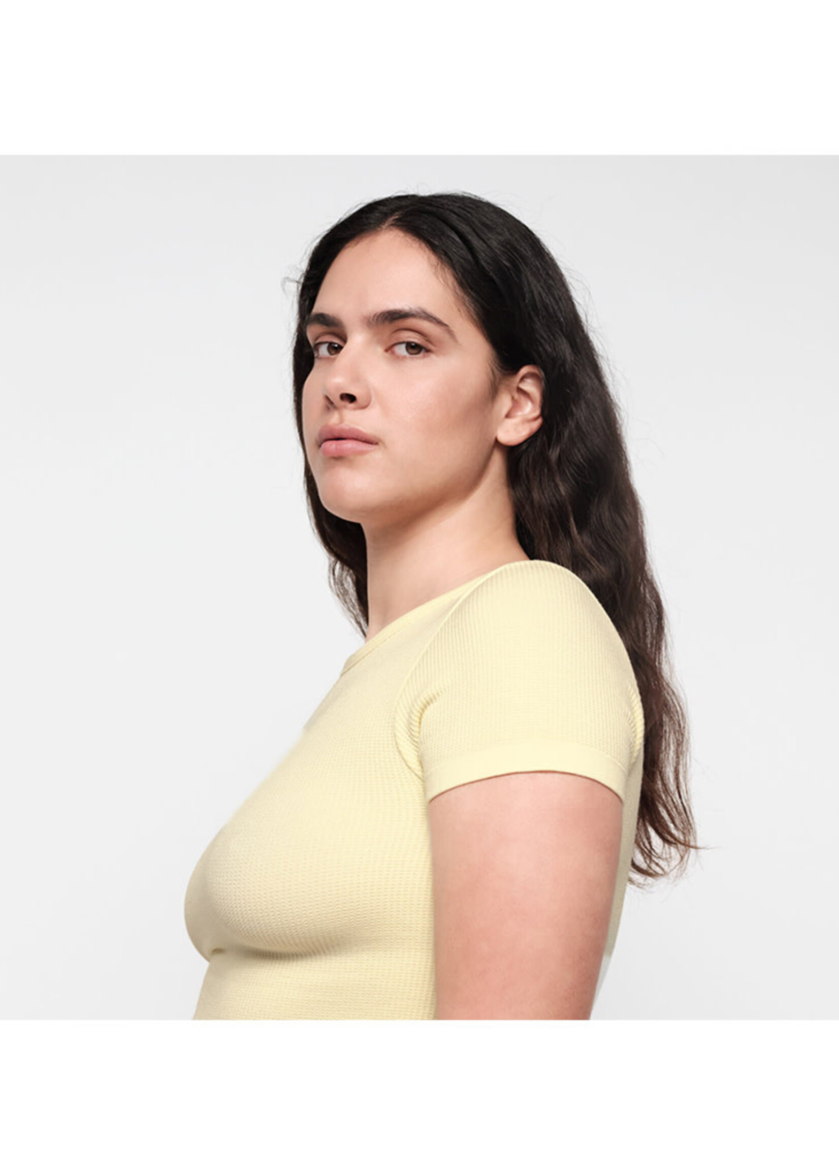 Organic Basics Seamless Waffle Tee