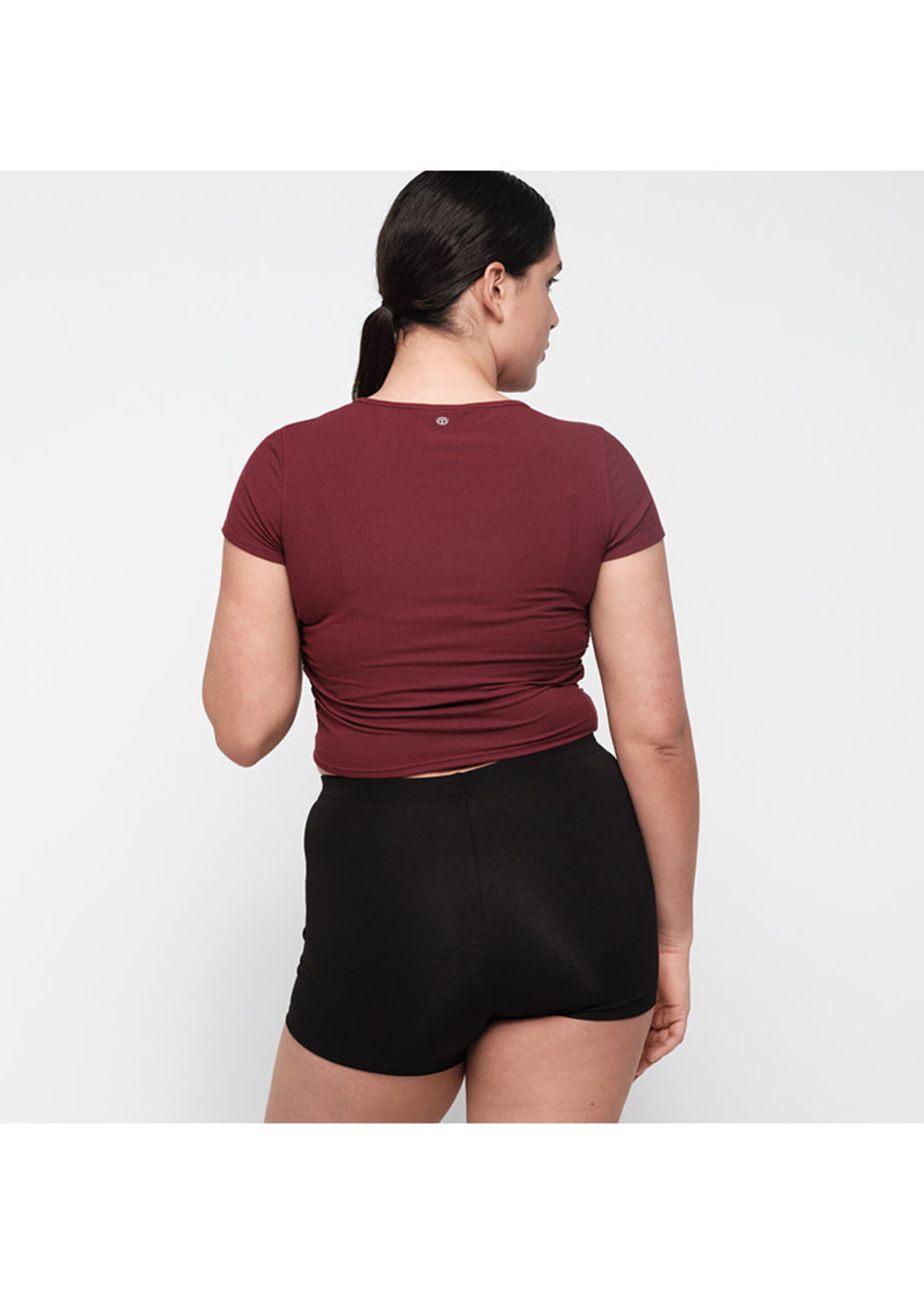 Organic Basics Active Rib Ruched Tee