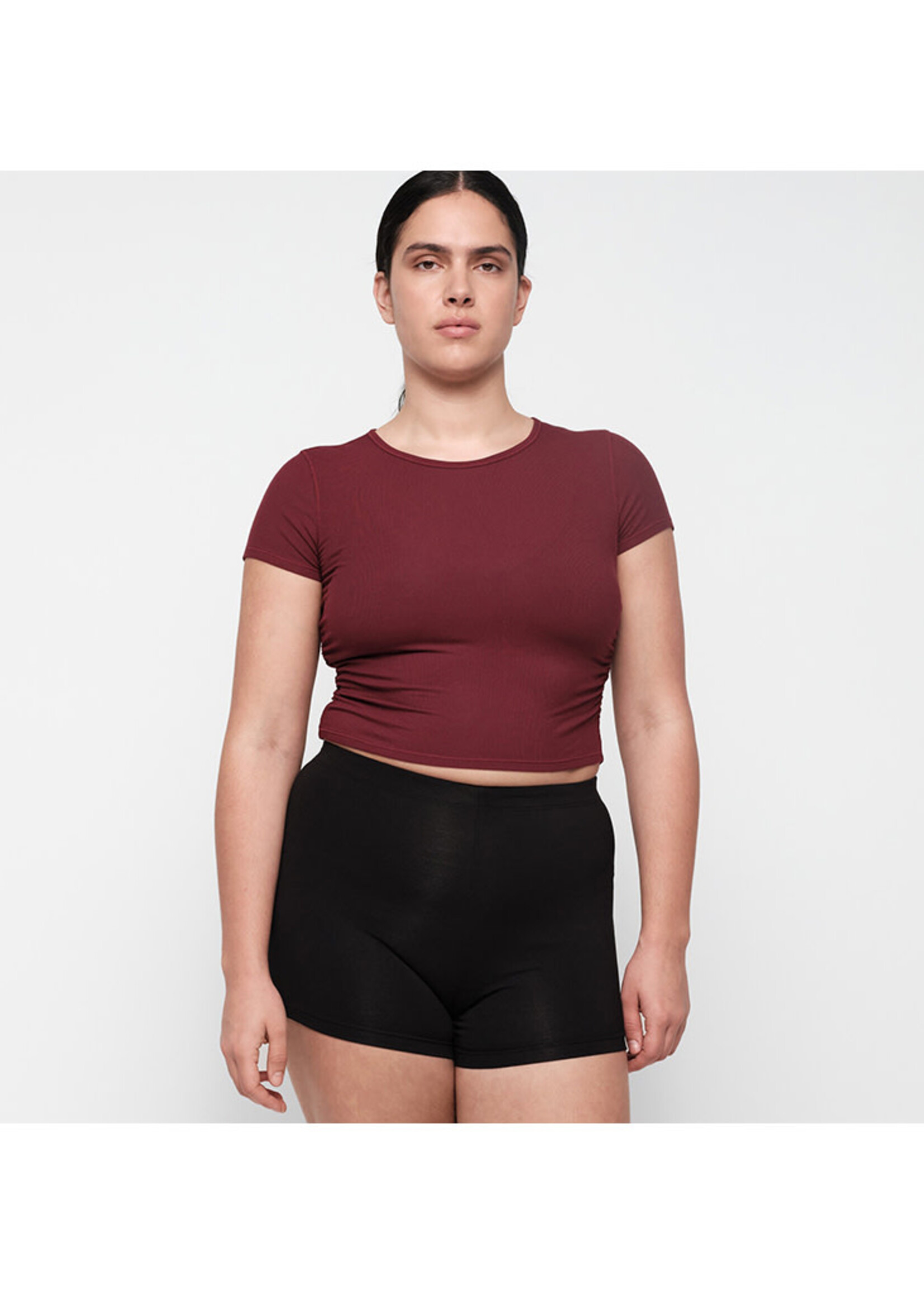 Organic Basics Active Rib Ruched Tee