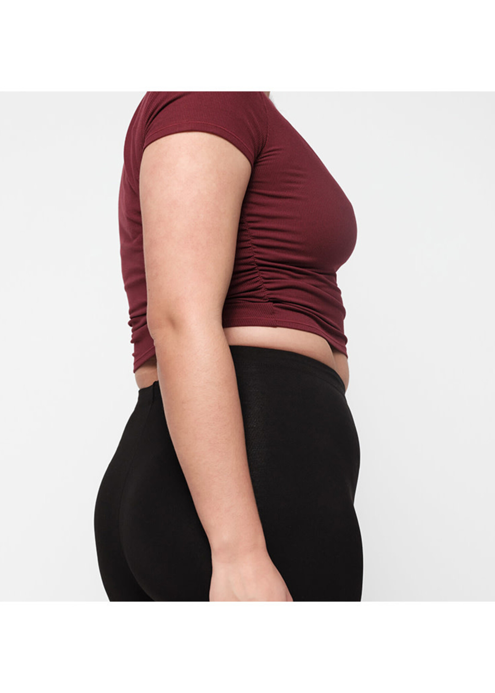 Organic Basics Active Rib Ruched Tee