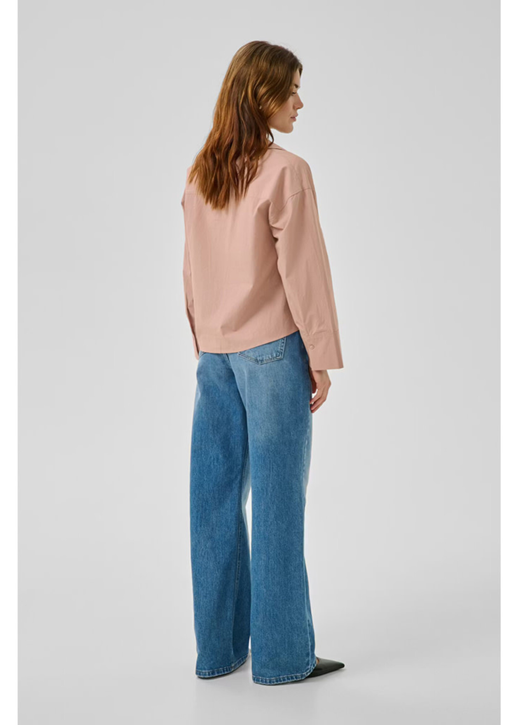 My Essential Wardrobe Sunna Boxy Short Shirt
