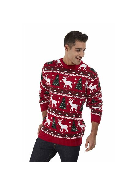 Weihnachtspulli Weihnachtstbaum für Herren