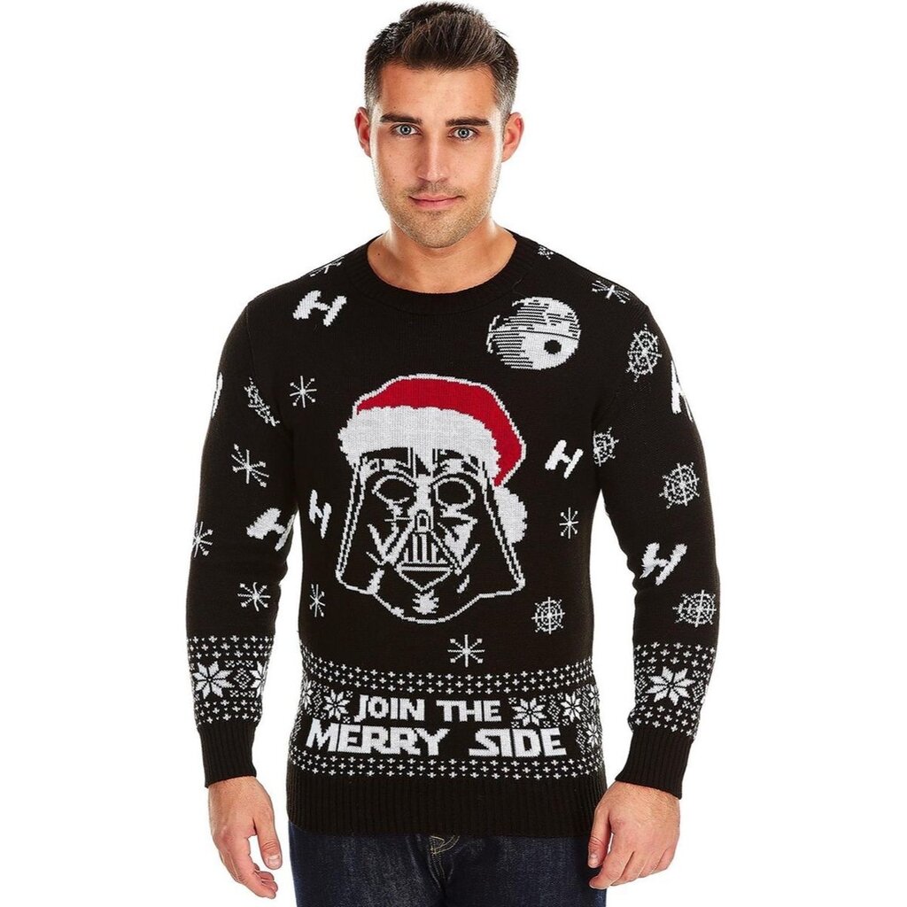 Weihnachtspullover Schwarz - Join The Merry Side