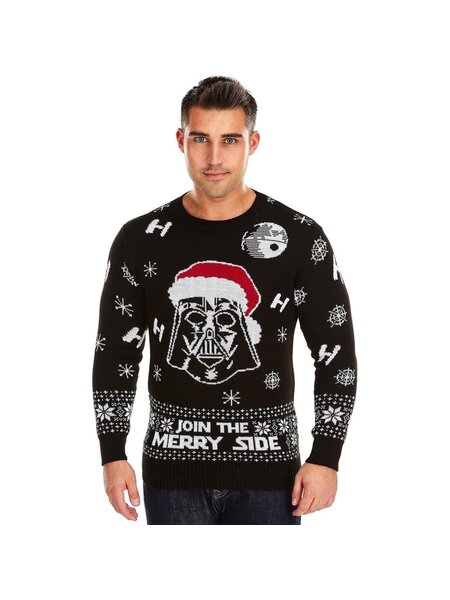 Weihnachtspullover Schwarz - Join The Merry Side