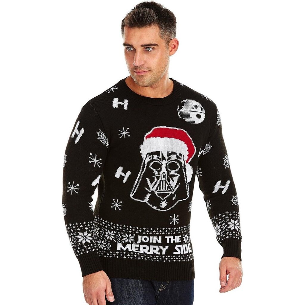 Weihnachtspullover Schwarz - Join The Merry Side