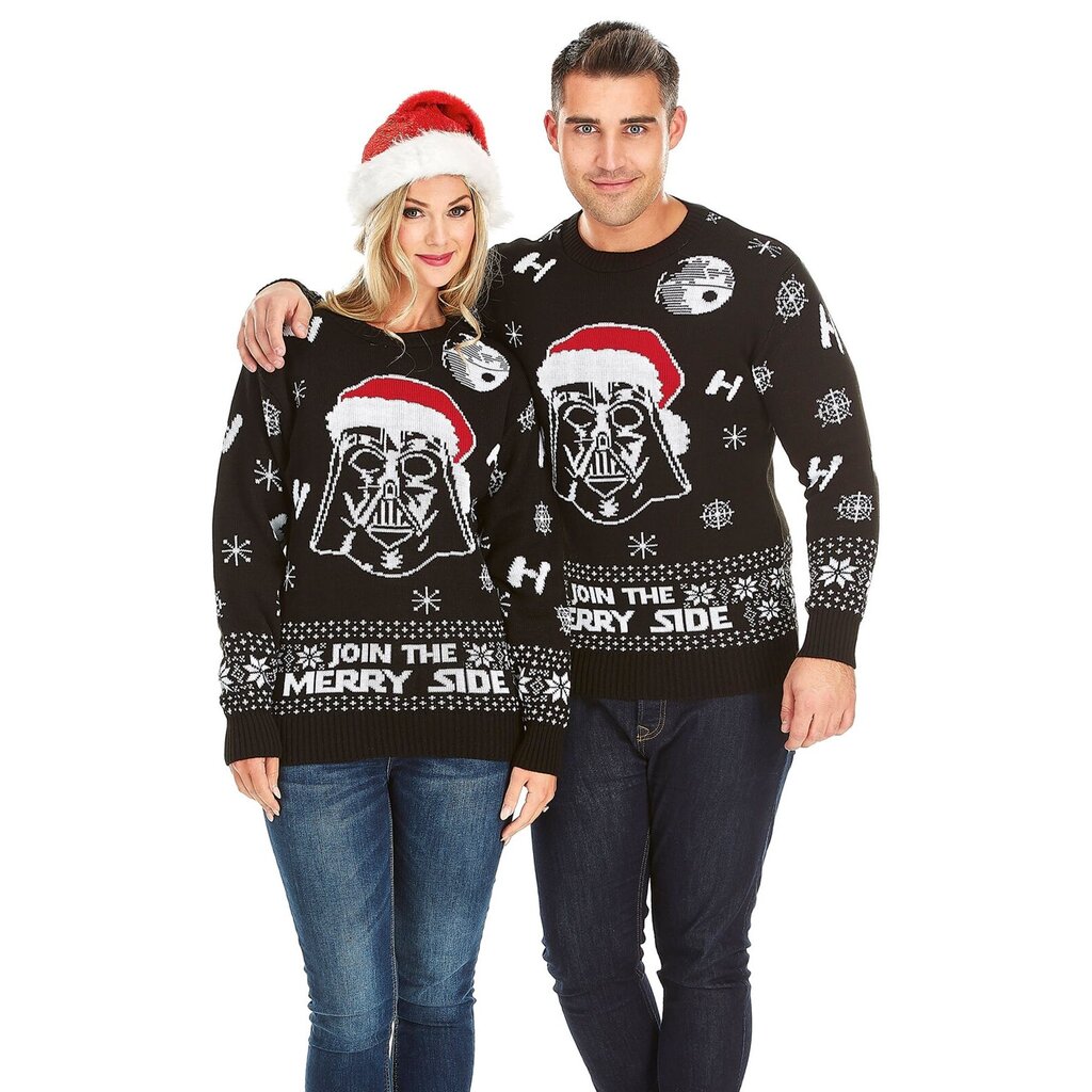 Weihnachtspullover Schwarz - Join The Merry Side