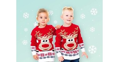 Weihnachtspullover Kinder