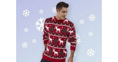 Weihnachtspullover Herren