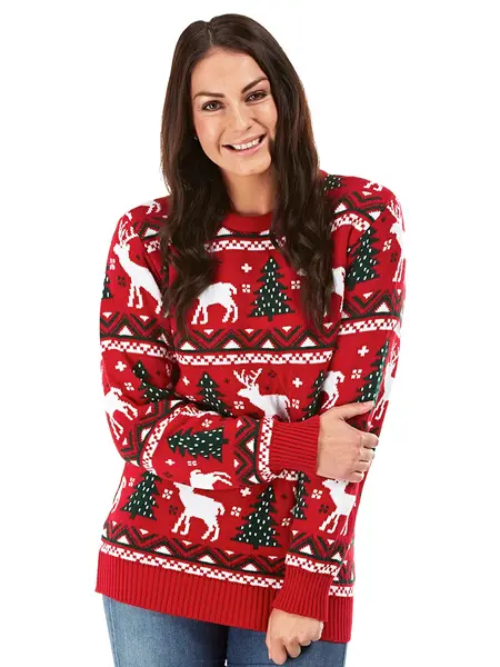 Weihnachtspulli Tannenbaum