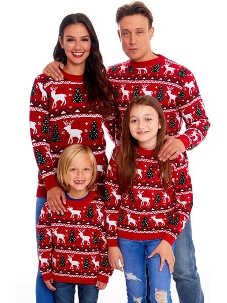 Weihnachtspullover Weihnachtstbaum für die ganze Familie