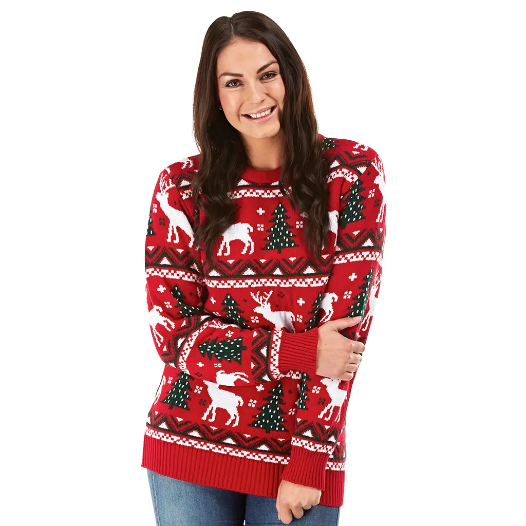 Weihnachtspullover Weihnachtstbaum für die ganze Familie