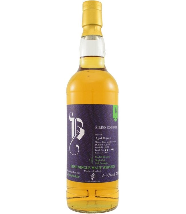 Irish Single Malt Whiskey 2002 Brachadair