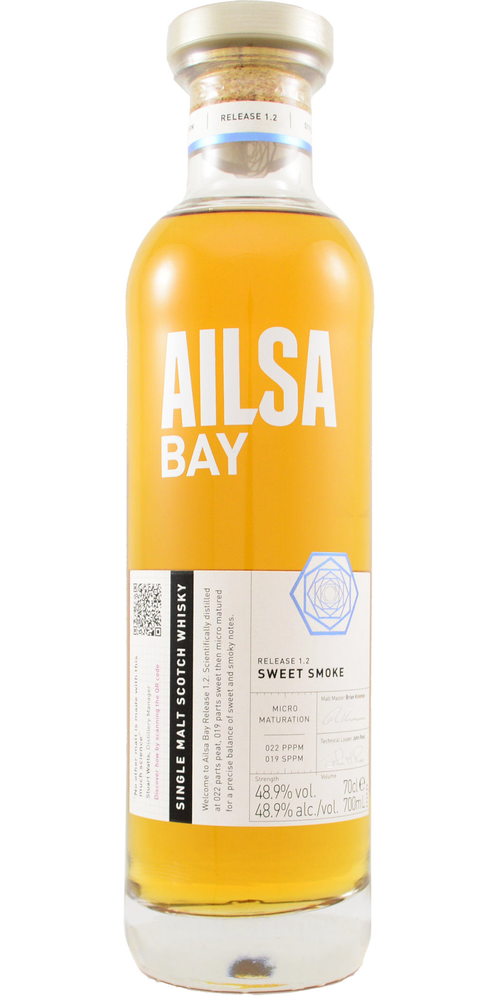 Ailsa Bay Release 1.2 Sweet Smoke - buy online | Whiskybase Shop