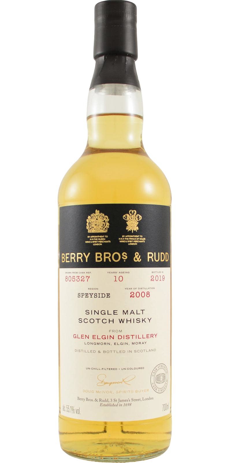 Glen Elgin 08 Berry Bros Rudd Buy Online Whiskybase Shop