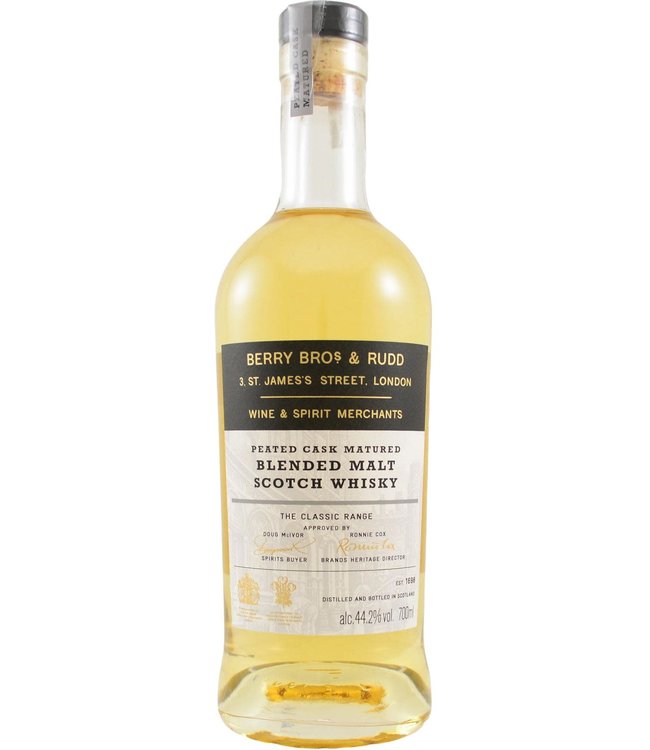 Blended Malt Scotch Whisky The Classic Range Peated Cask Berry Bros & Rudd