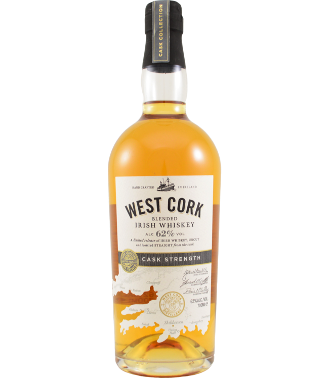 West Cork West Cork Blended Irish Whiskey - 62.0%