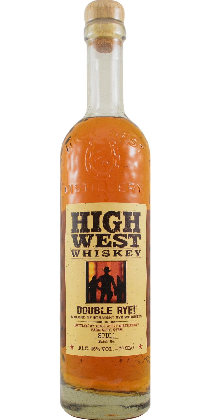 High West Whiskey  High West Whiskey