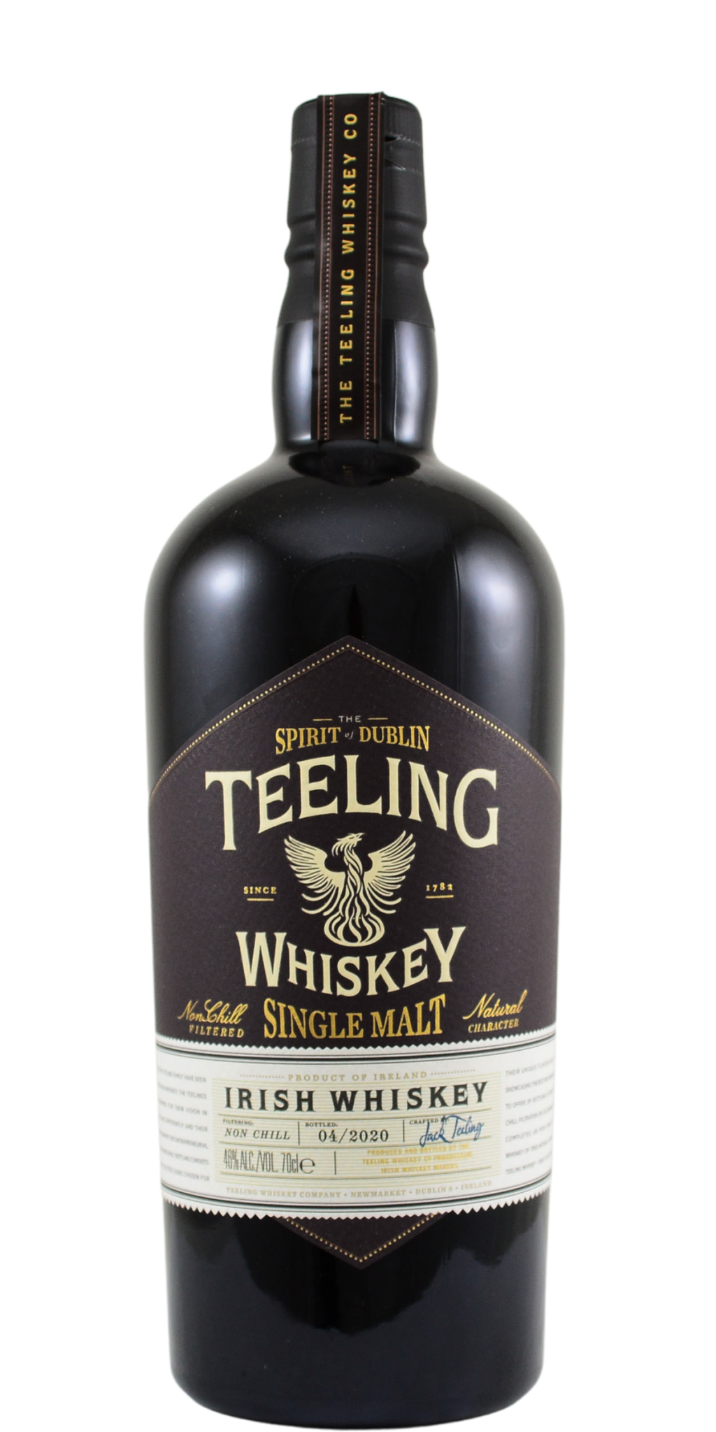 Teeling Single Pot Still Irish Whiskey 750ml.