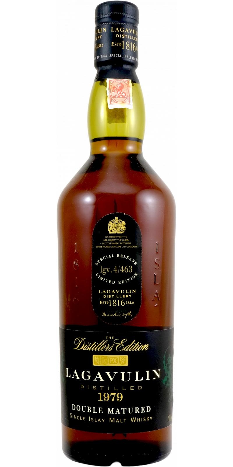 1979年 初版　ラガヴーリン　ザ・ディスティラリーズ　エディション 1979年 初版 ラガヴーリン ザ・ディスティラリーズ エディション 1979