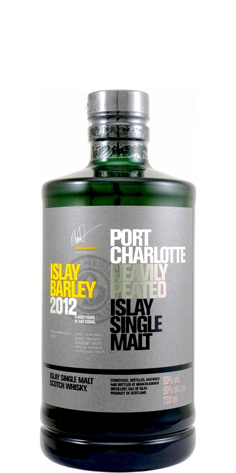 Bruichladdich Port Charlotte Heavily Peated Scotch