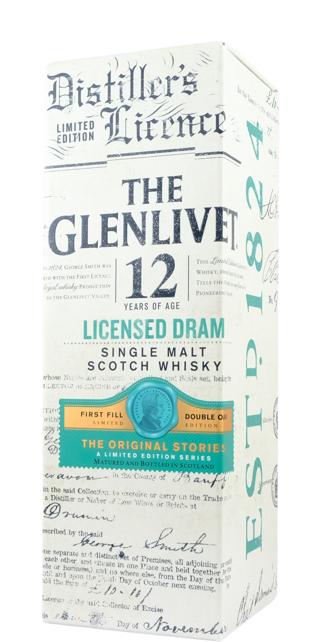 Glenlivet 12-year-old - Licensed Dram - buy online | Whiskybase Shop