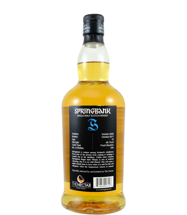 Springbank Springbank 16-year-old Single Cask