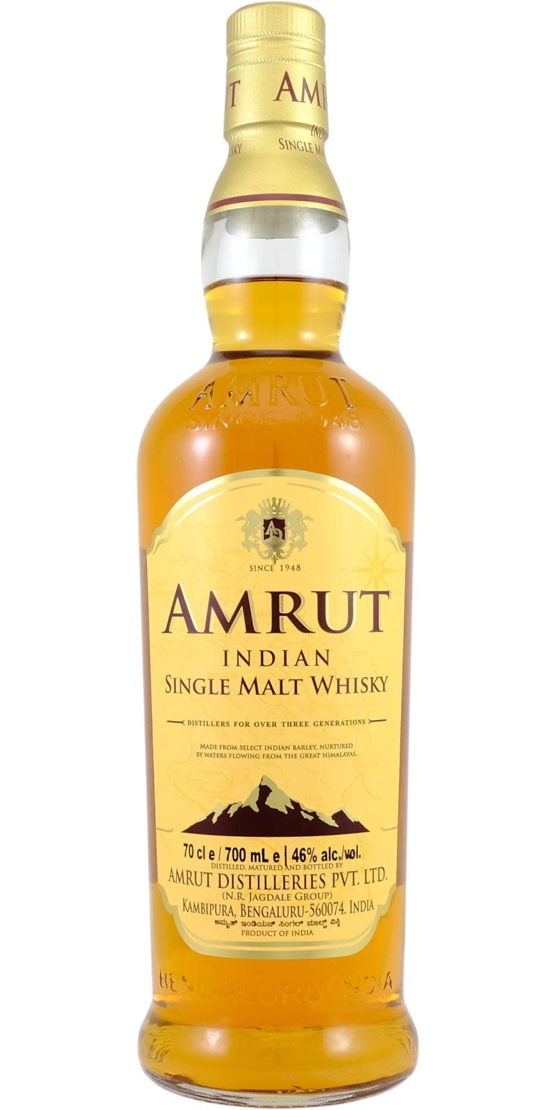 Amrut Indian Single Malt Whisky - buy online | Whiskybase Shop