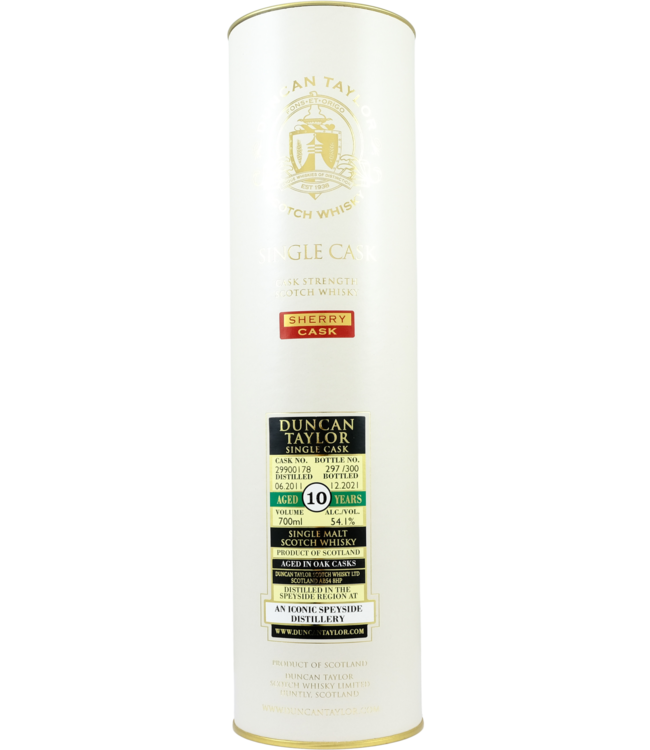 Speyside Region An Iconic Speyside 2011 Duncan Taylor