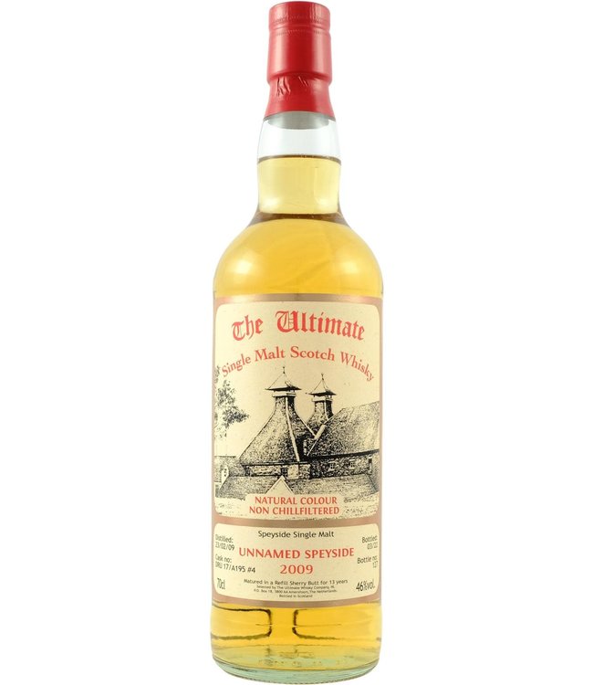 Speyside Region Unnamed Speyside 2009 Ultimate - Cask  DRU 17/A195 #4