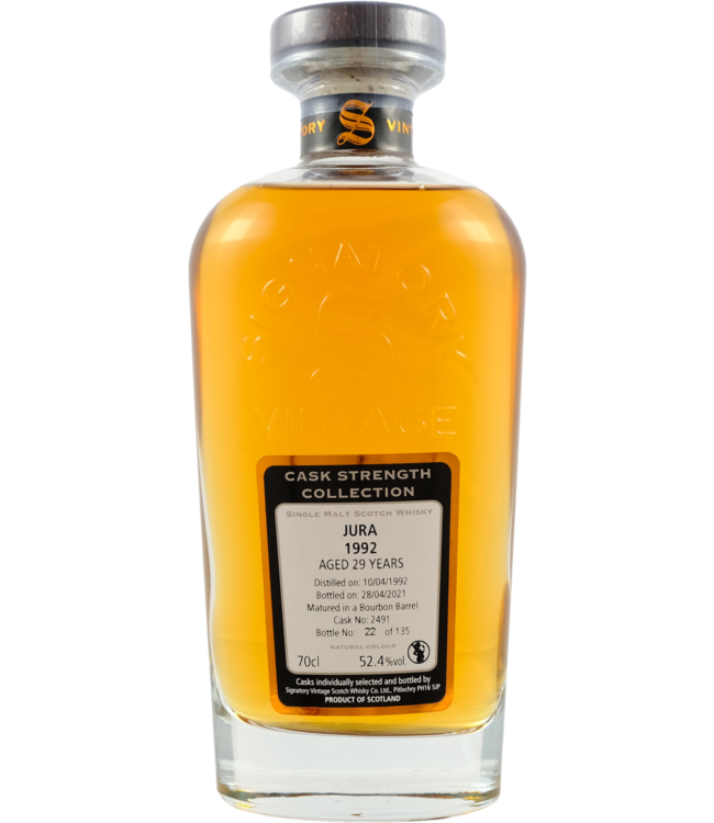 Isle of Jura Isle of Jura 1992 Signatory Vintage - Cask 2491