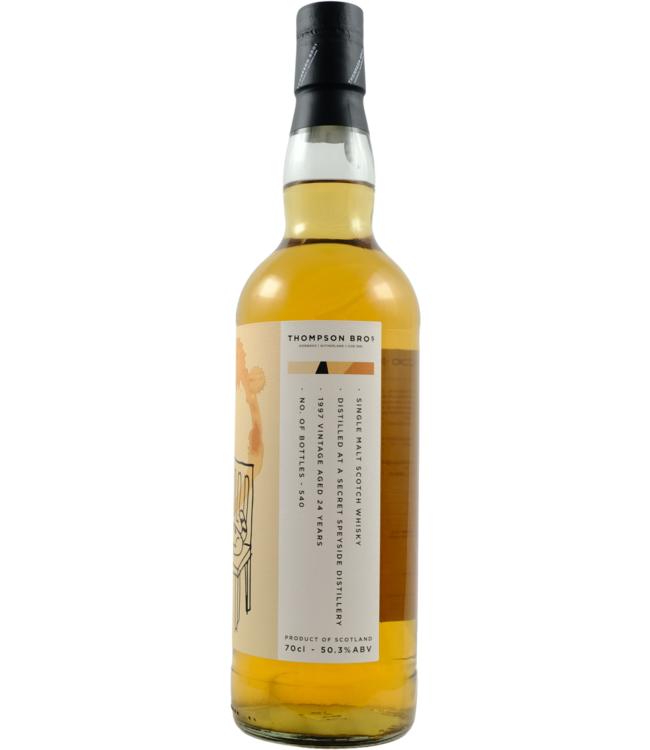 Secret Speyside Distillery 1997 Thompson Brothers