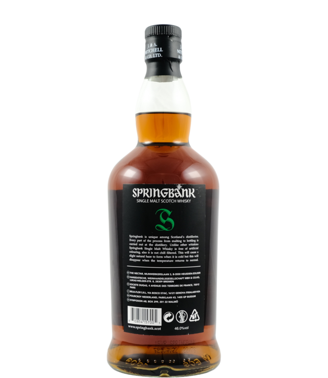 Springbank Springbank 15-year-old - Bottled 12.04.2022 - 22/78