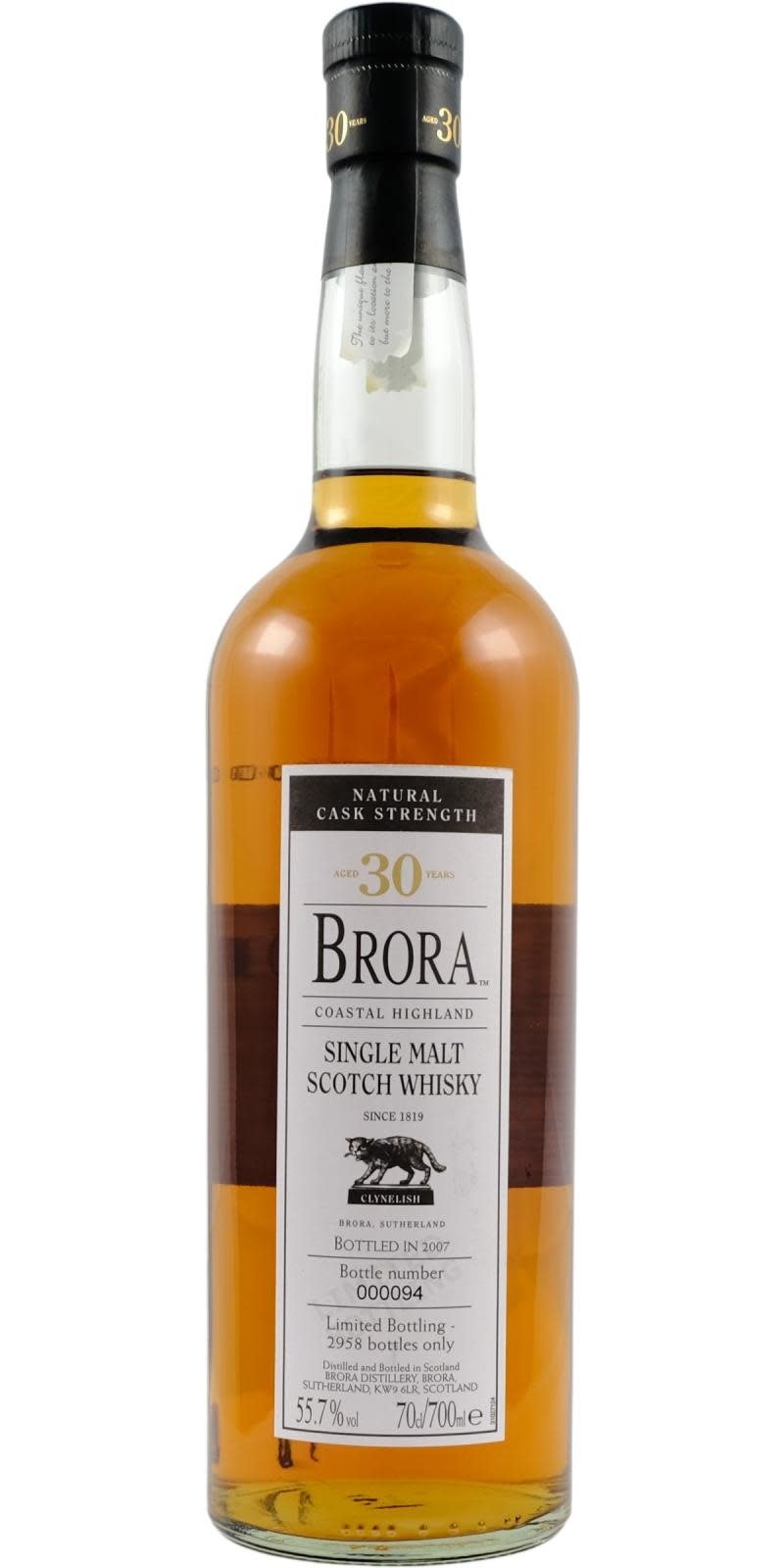 Brora 30-year-old - 6th Release