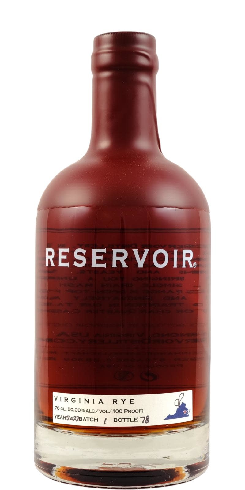 Rye Rascal Virginia Abc Reservoir Virginia Rye - Batch 1 - 2022 - buy online | Whiskybase Shop