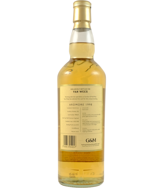 Ardmore Ardmore 1998 Gordon & MacPhail - Cask 900659