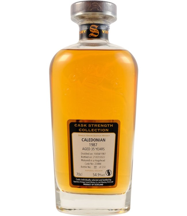 Caledonian Caledonian 1987 Signatory Vintage - Cask  23484